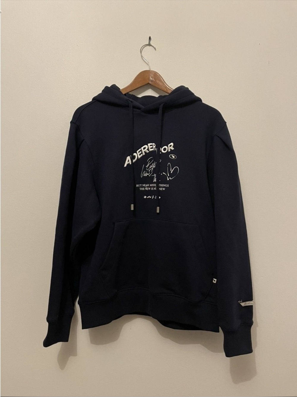 Ader Error Embroidered Logo Hoodie